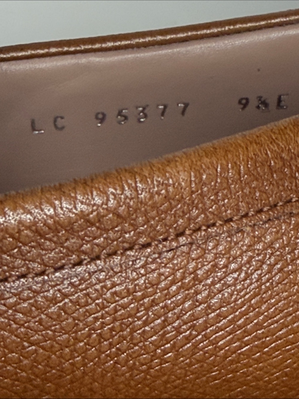 Salvatore Ferragamo Ree Gancini Pebble Calf Leather Loafers Men’s Size US 9.5 E - Picture 8 of 16